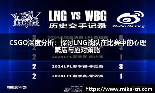 CSGO深度分析：探讨LNG战队在比赛中的心理素质与应对策略